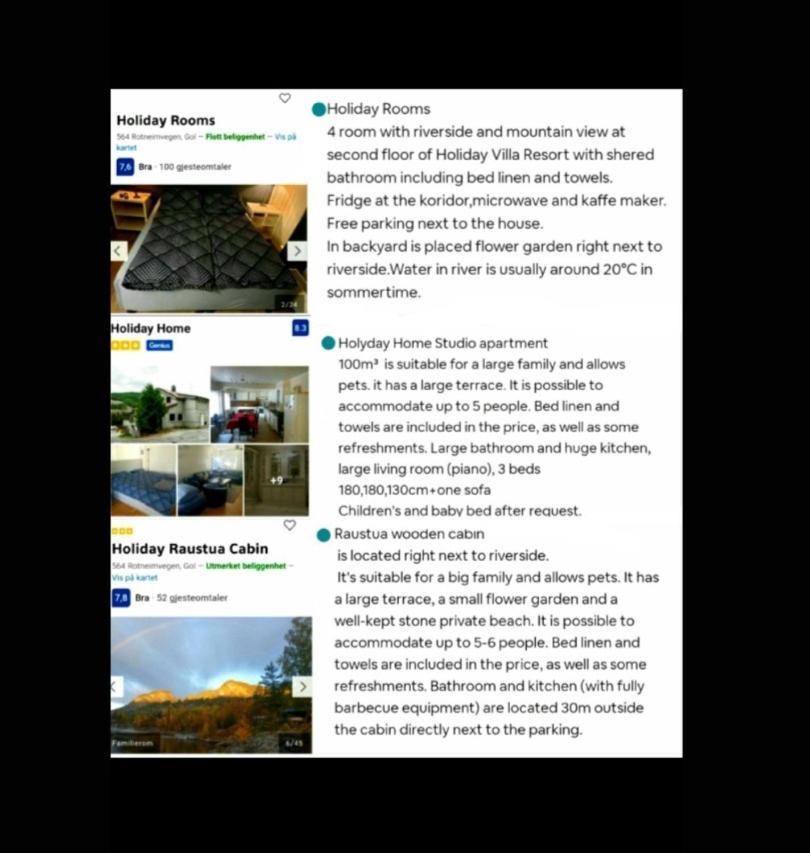 Holiday Home Gol Luaran gambar